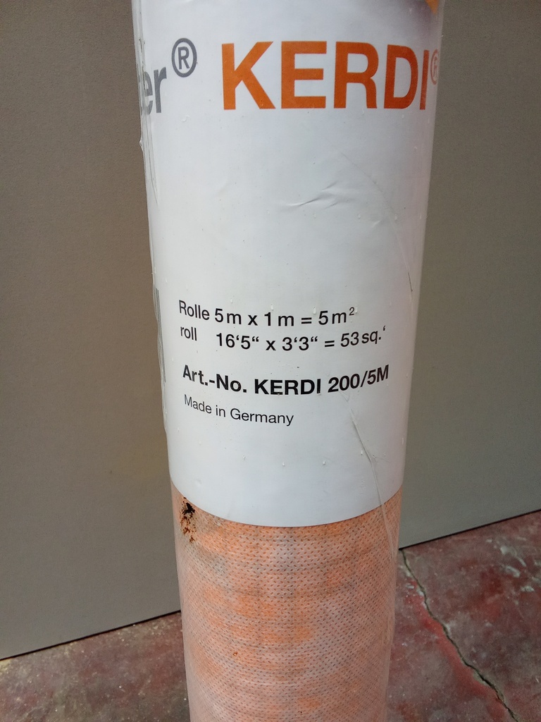 Natte d'étanchéité en polyéthylène Schlüter-KERDI