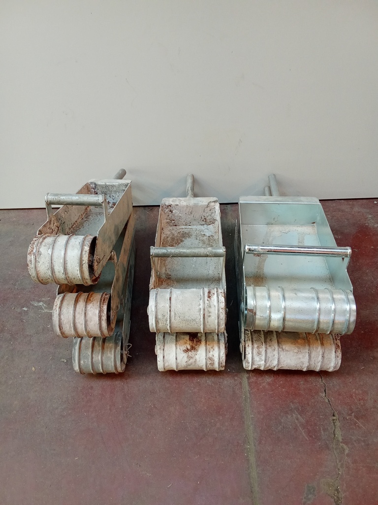 Rouleaux applicateurs de mortier