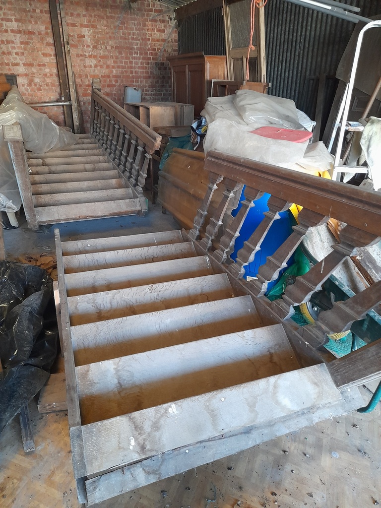 Escalier datant du 19ème siècle