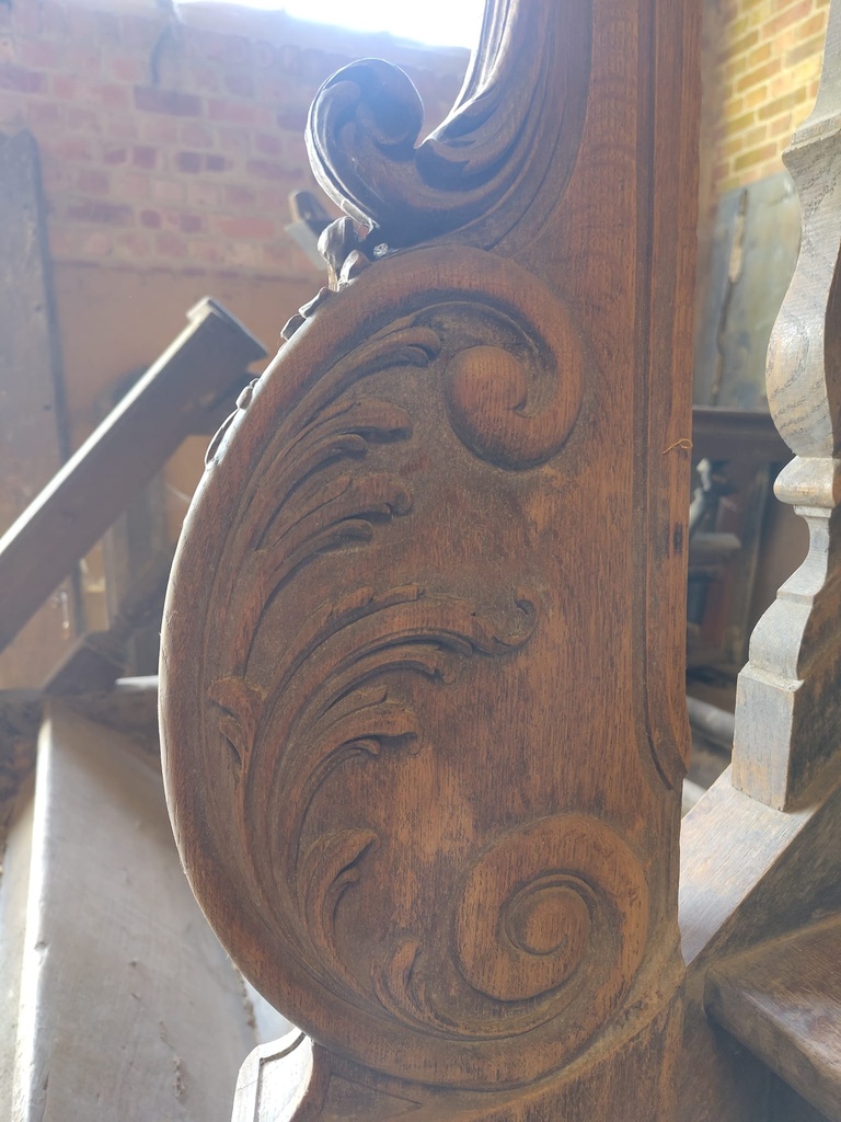 Stock Liège - Escalier maison César Franck datant du 19ème siècle