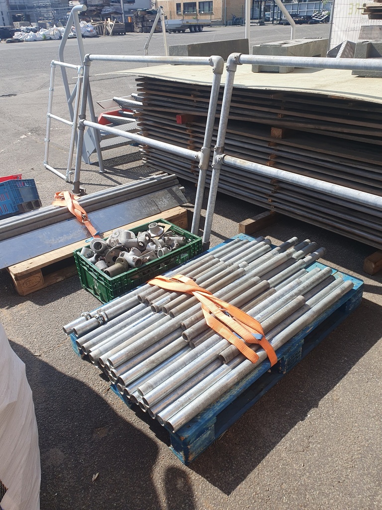Tubes pour barrières types Key-Clamp