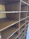 Stock Liège - Grand meuble à casiers en bois – Style industriel / vintage