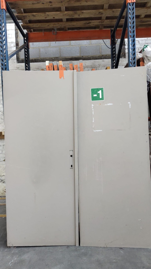 Stock Liège - Lot de porte double 