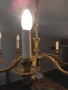 Lustre style classique doré à 8 bras (L) 