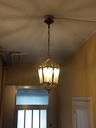 Luminaire suspendu type lanterne – style classique (L)  