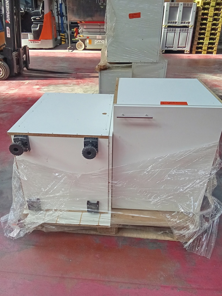 Caissons de cuisine blancs - Lot