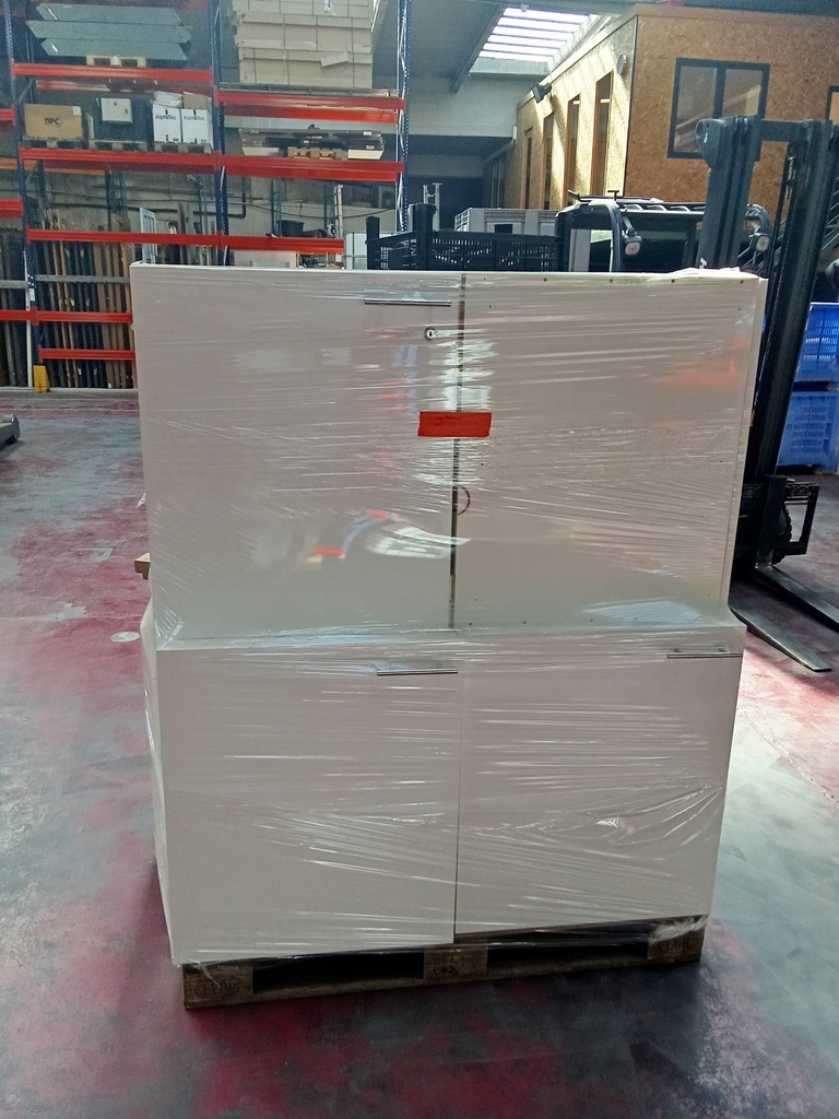 Caissons de cuisine blancs - Lot