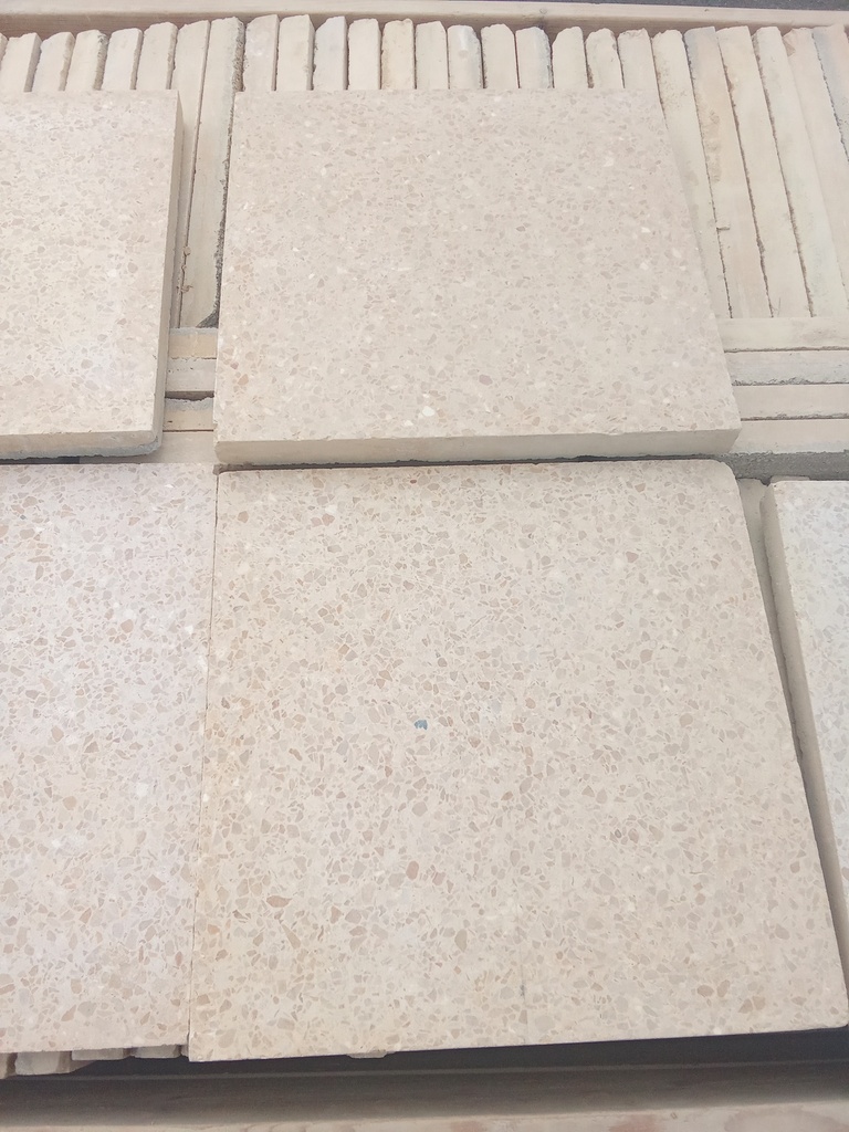 Terrazzo tons jaunes 30*30*2.5