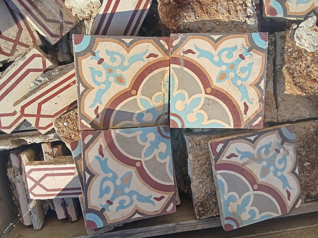 Carreaux de ciment - Différents modèles