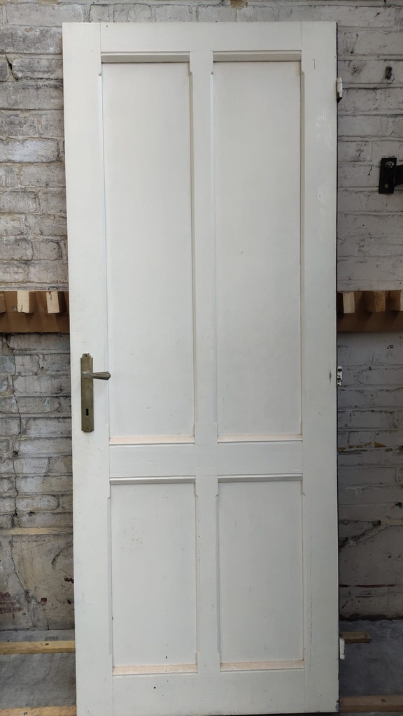 Porte en bois massif vintage – style classique (L) 