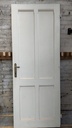 Porte en bois massif vintage – style classique (L) 