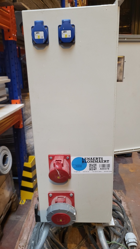 Coffrets éléctriques de chantier 63AMP (Type2)