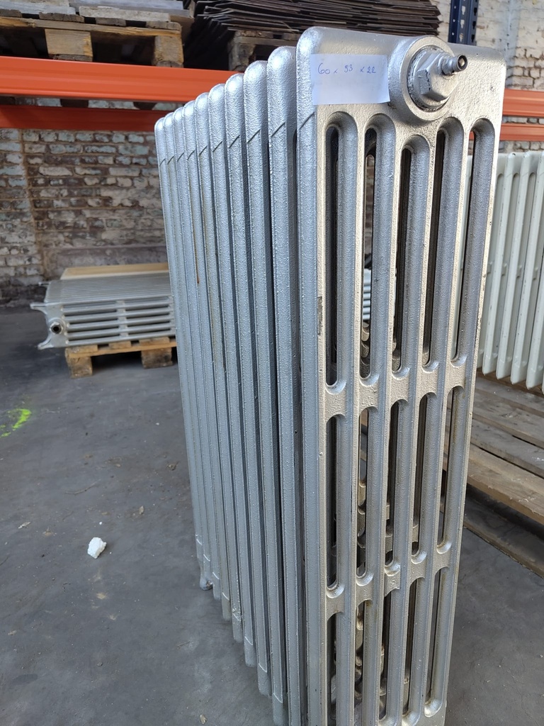 Radiateur sur pied en fonte 60x93x22 (L)