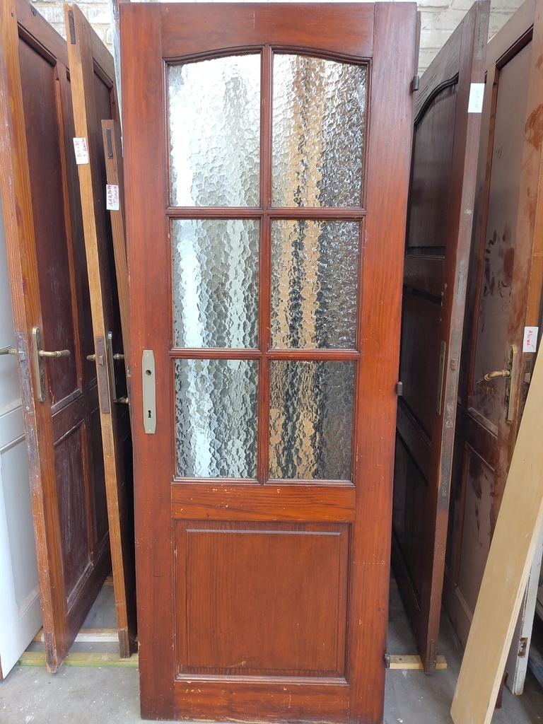 Porte en bois massif vintage - 205x75.5