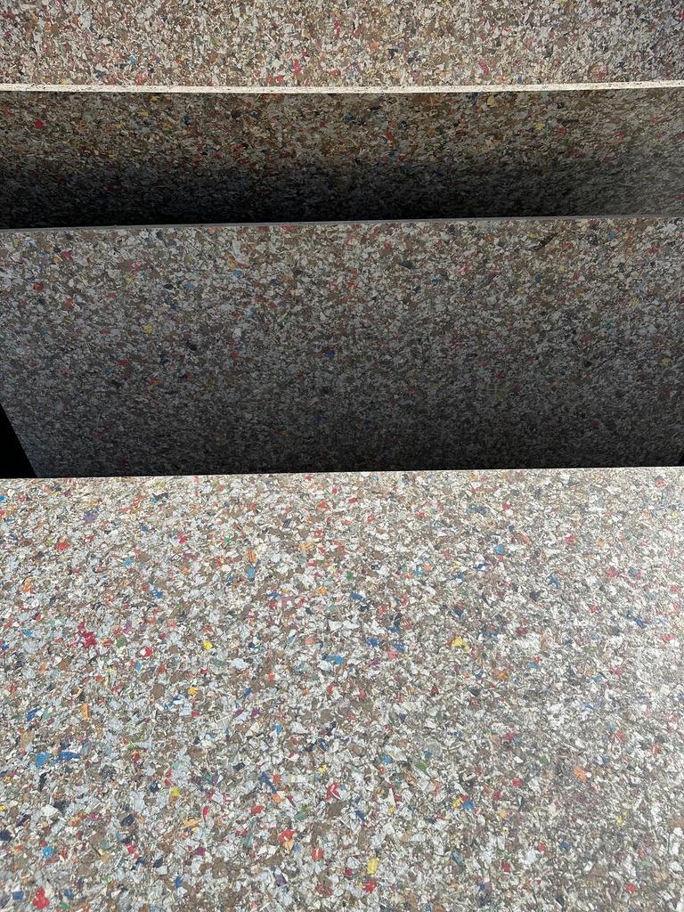 Panneau en papier recyclé