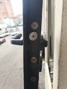 Porte de jardin en fer forgé- Noir