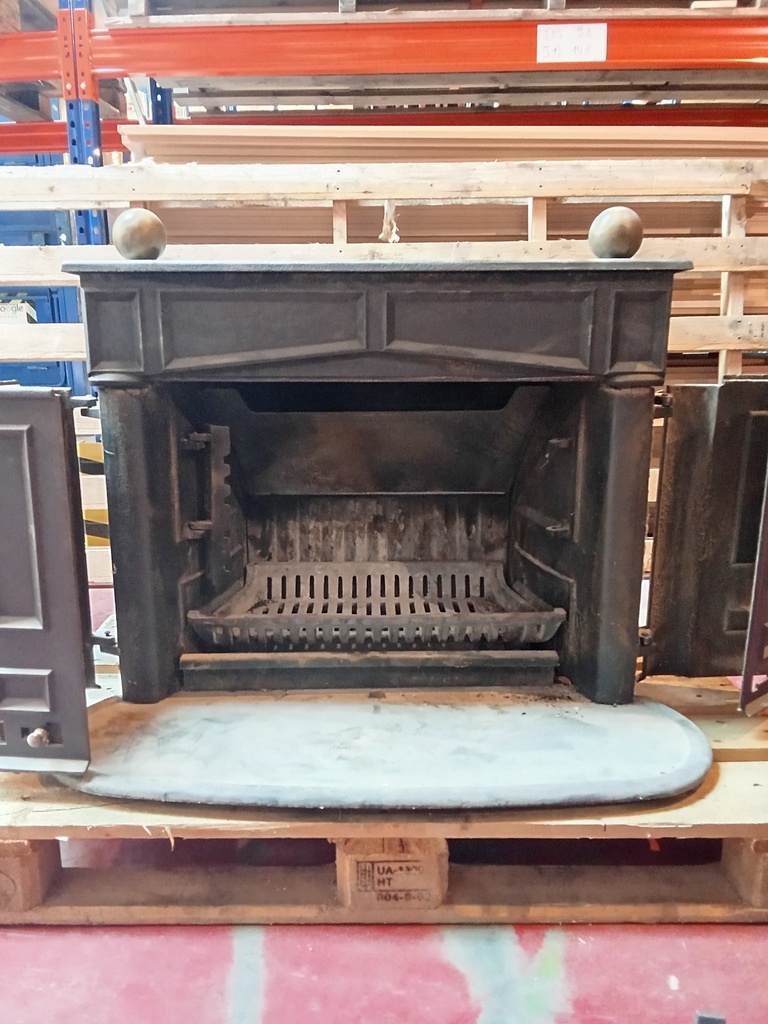 Poêle à bois en fonte