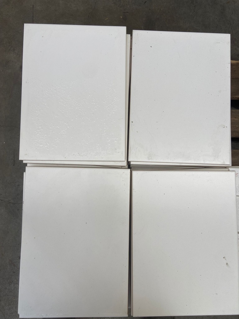 Carrelage blanc 40x29,5x1 cm (L)