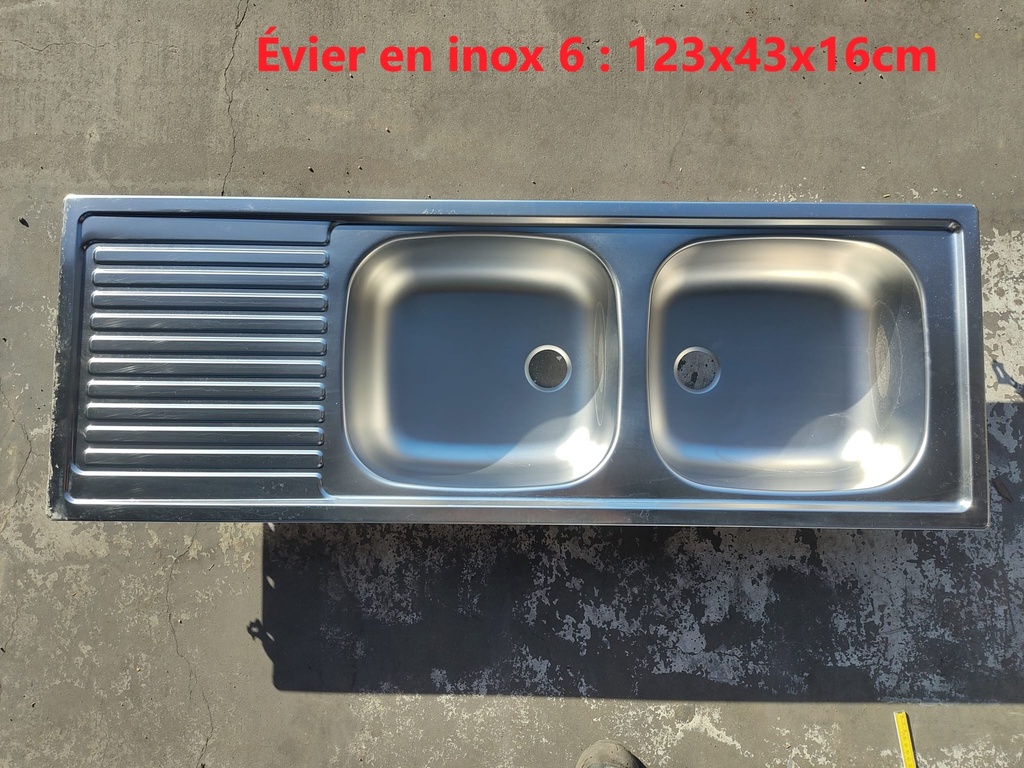 Eviers en inox (L)