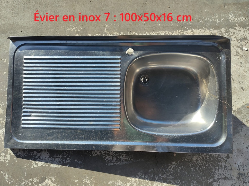 Eviers en inox (L)