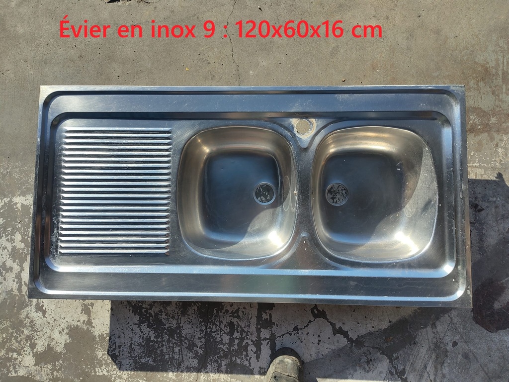Eviers en inox (L)