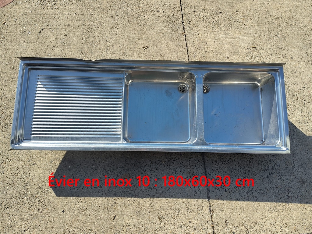 Eviers en inox (L)