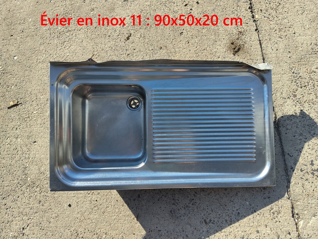 Eviers en inox (L)