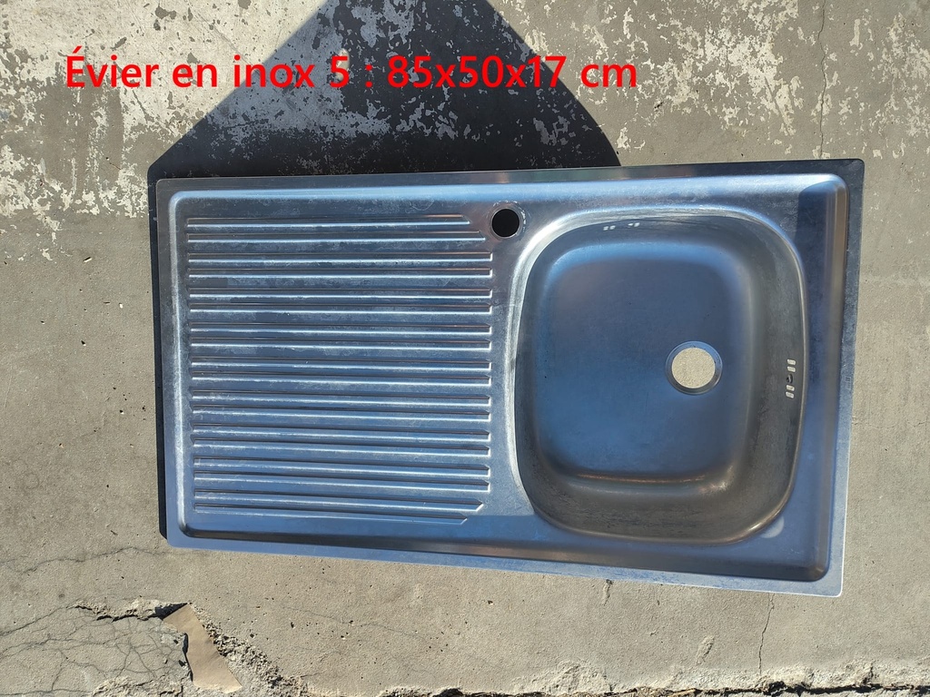 Eviers en inox (L)