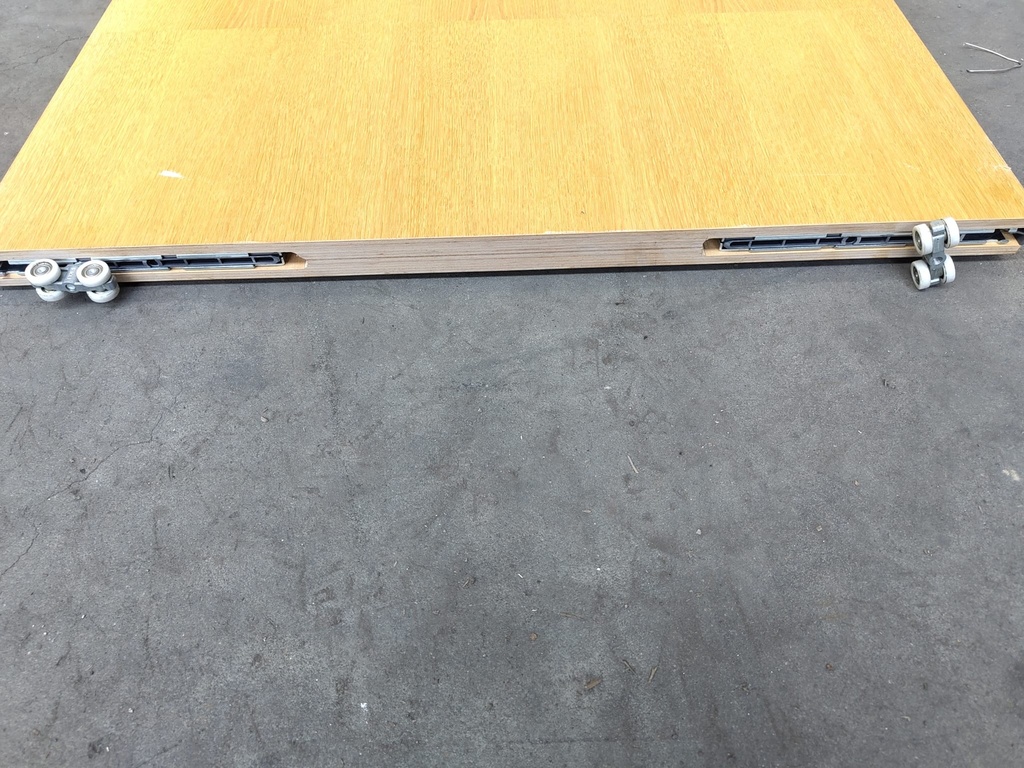 Porte coulissante 267x80x4 cm (L)