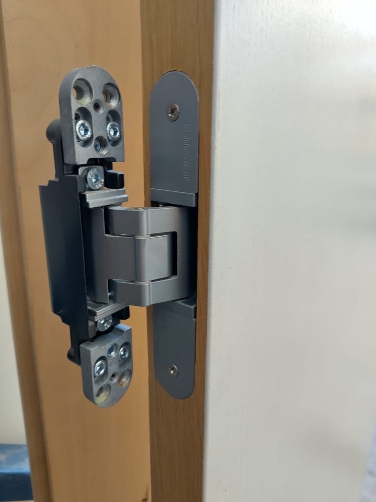 Porte en bois massif avec hublot 263x70x4 cm (L)