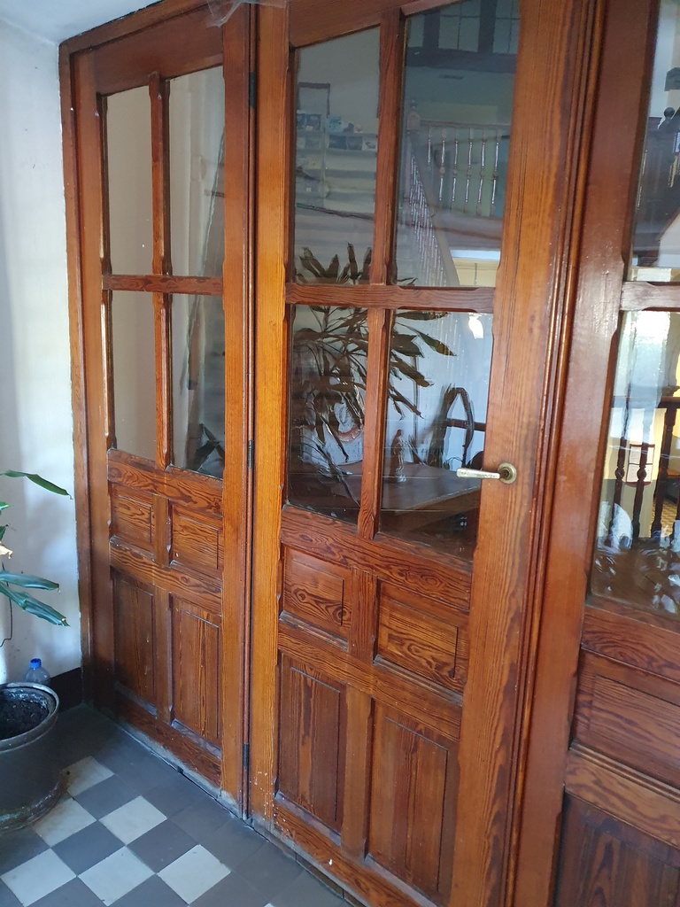 Chassis triple avec porte au milieu