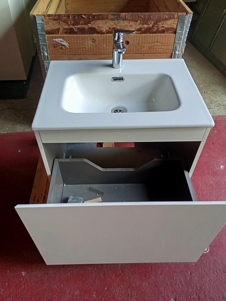Meuble salle de bain avec lavabo 60*46*50