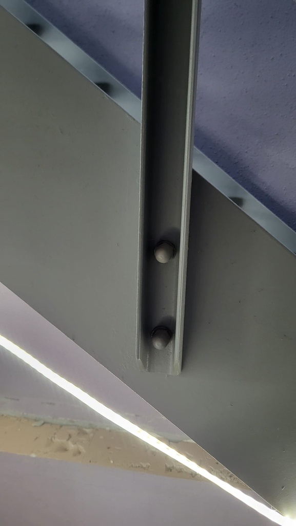 Escalier en métal 11 marches