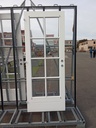 Portes vitrées blanches