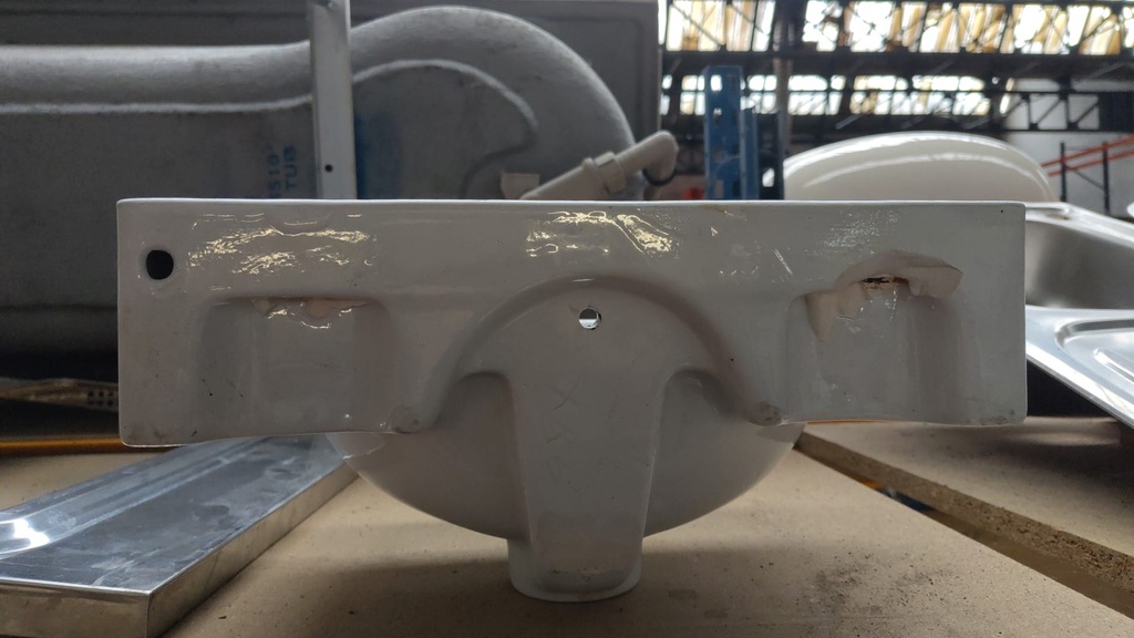 Petit évier en céramique (L) 