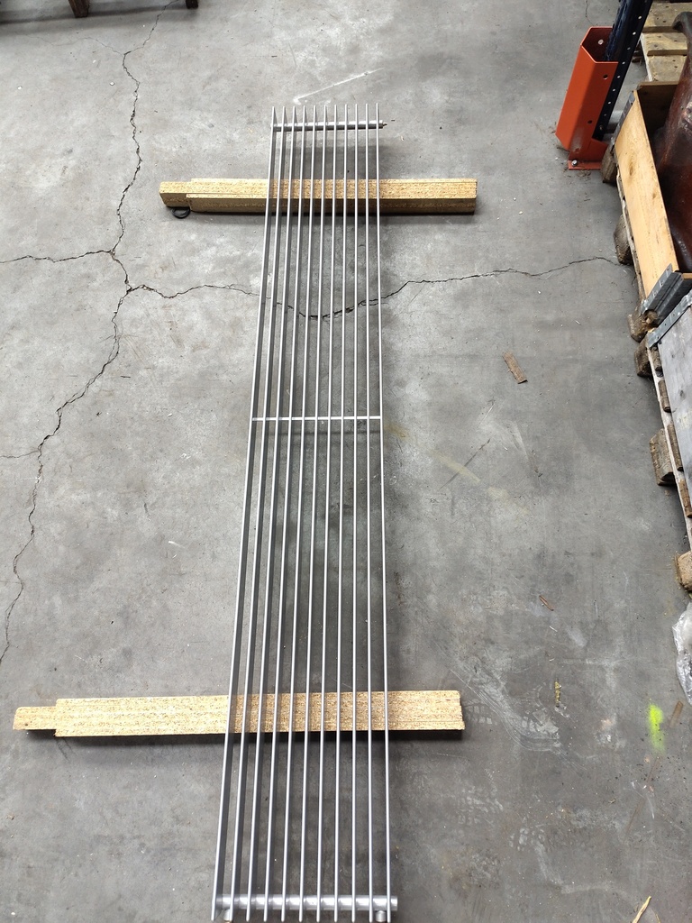 Radiateur verticaux gris (L)