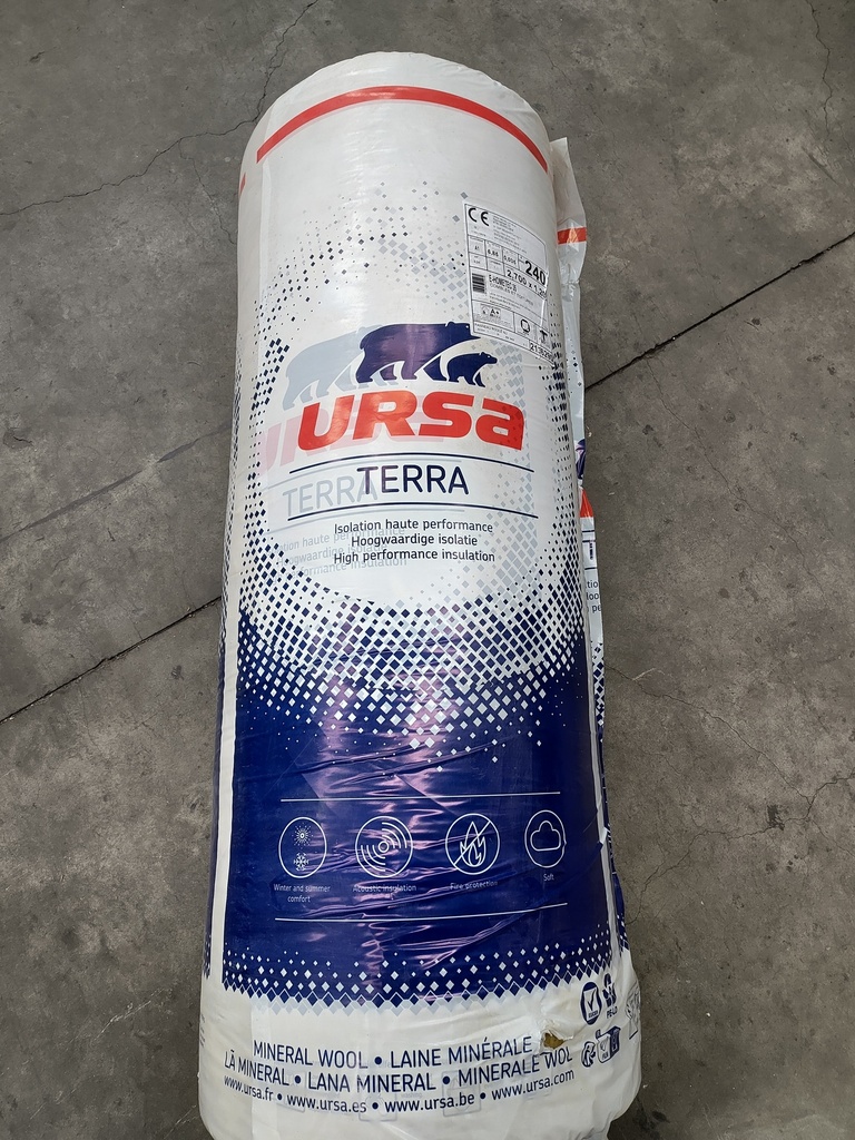 Laine minérale sol / toit