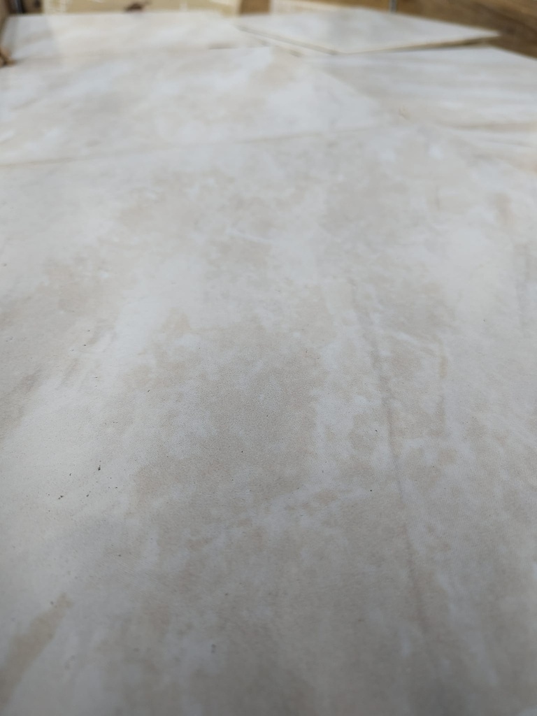 Carrelage blanc nacré 30x30x0,5 cm (L) 