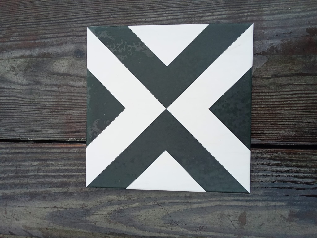 Carrelage motif croix (20*20)