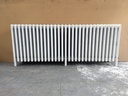 Radiateur sur pied en fonte 165x65x21 cm (L) 