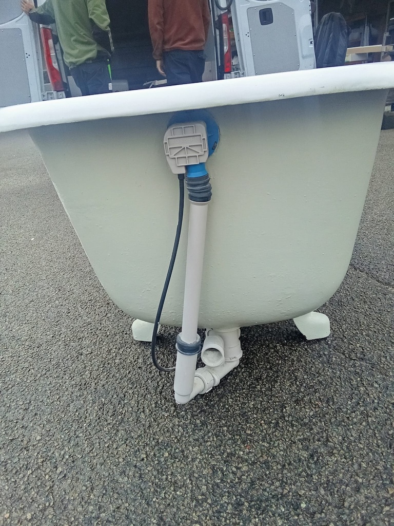 Baignoire en fonte émaillée - 170*76*59