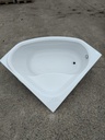 Baignoire d'angle 140x140x50 cm (L)