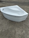 Baignoire d'angle 140x140x50 cm (L)
