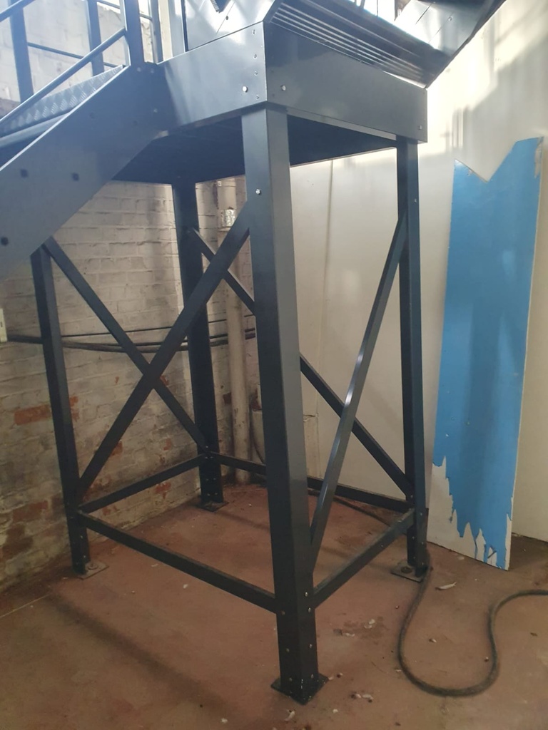 Escalier Jomy aluminium (2 volées)