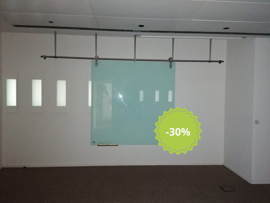 Tableau en verre - Coulissant