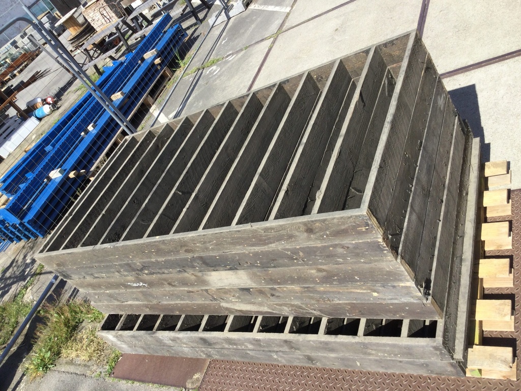 Structure en voliges (sapin)