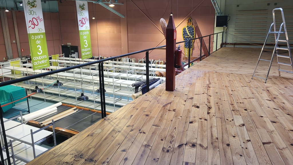 Plancher sapin langueté (L) 