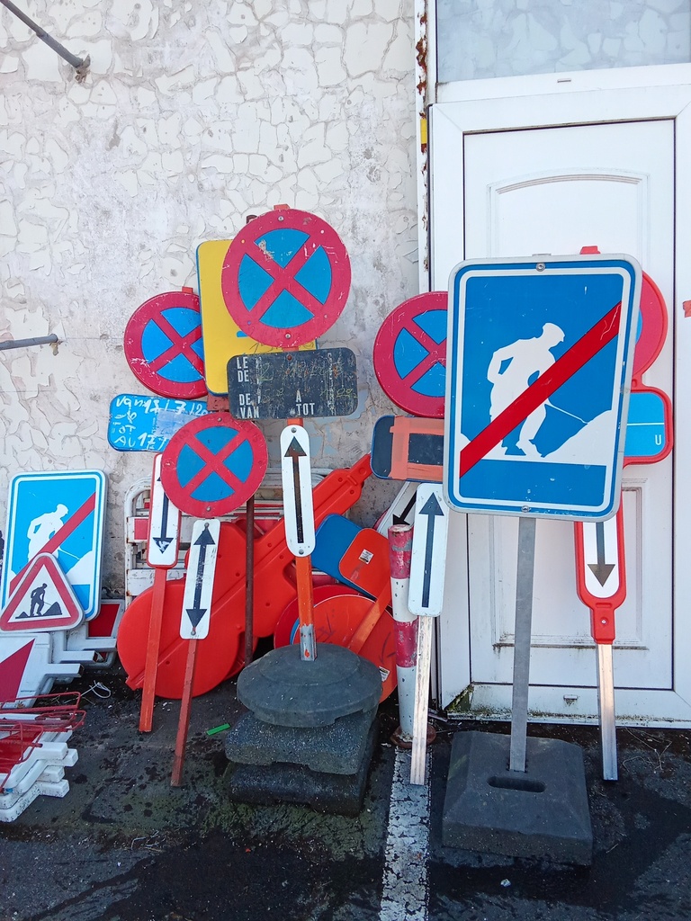 Panneaux de chantier