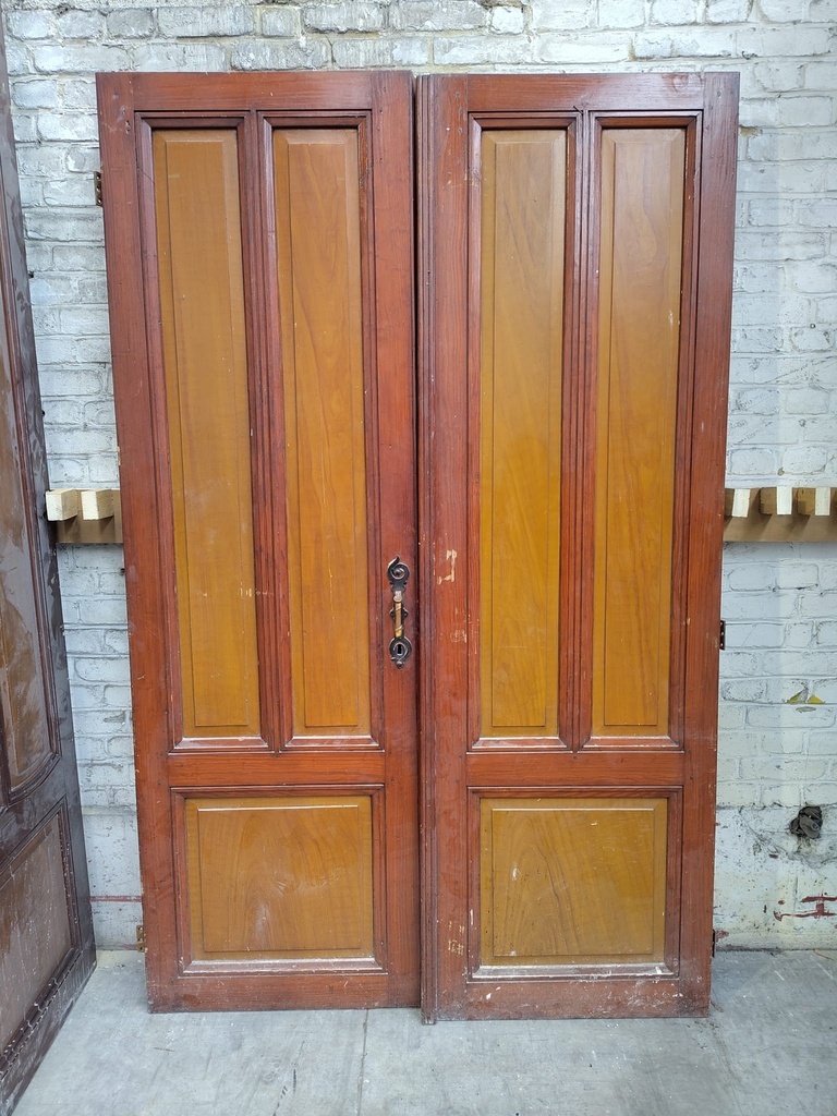 Porte double ancienne 230x148 cm (L) 