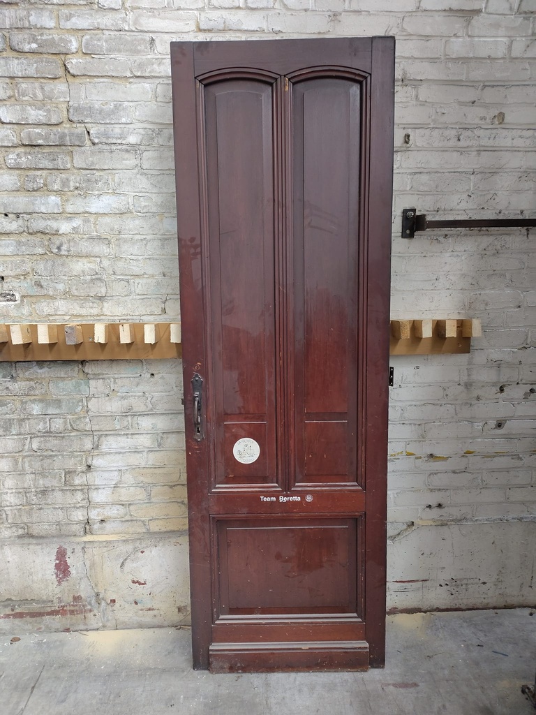 Porte ancienne en bois 229x75,5cm (L)